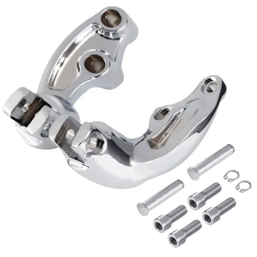 クローム パッセンジャー フットペグ マウント インディアン スカウト 15-2023 スカウト 60 16-2023 に適合 Chrome Passenger Footpegs Mount Fit For Indian Scout 15-2023 Scout Sixty 16-2023