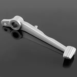 シルバーリアブレーキペダルレバー Kawasaki Ninja ZX-10R ZX10R 2004-2010 2005用 Silver Rear Brake Pedal Lever Fit For Kawasaki Ninja ZX-10R ZX10R 2004-2010 2005