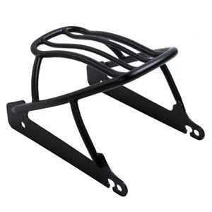 ブラック ソロ 荷物ラック ハーレー ダイナ ストリート ボブ スーパー グライド 06-2017 2007 に適合 Black Solo Luggage Rack Fit For Harley Dyna Street Bob Super Glide 06-2017 2007