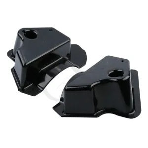 ブラックロワーフェアリングスピーカーエンクロージャハーレーツーリングロードグライド2014-23に適合 Black Lower Fairing Speaker Enclosure Fit For Harley Touring Road Glide 2014-23