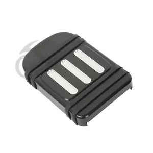 CNC ブラック ブレーキ ペダル パッド カバー ハーレー ツーリング エレクトラ ロード グライド 80-20 に適合 CNC Black Brake Pedal Pad Cover Fit For Harley Touring Electra Road Glide 80-20