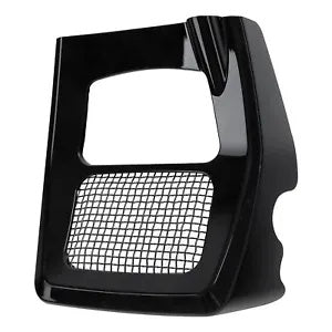 フェアリングフロントスポイラーラジエーターあごカバーハーレーロードキング 2017-2022 19 に適合 Fairing Front Spoilers Radiator Chin Cover Fit For Harley Road King 2017-2022 19