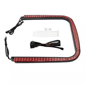 キングパック トランクブレーキテールライトサイドマーカー ハーレーロードグライド 2014-2024用 King Pack Trunk Brake Tail Light Side Marker Fit For Harley Road Glide 2014-2024