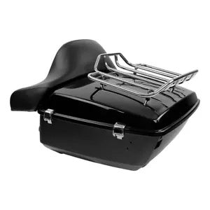 キングパック トランク バックレスト マウント ラック プレート ハーレー ツアーパック ツーリング 14 アップに適合 King Pack Trunk Backrest Mount Rack Plate Fits For Harley Tour Pak Touring 14-Up