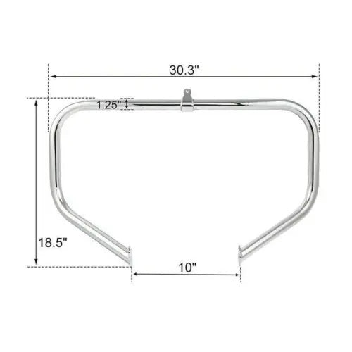 1-1/4インチ ハイウェイ エンジン ガード クラッシュバー ハーレー エレクトラ ロード グライド 09-2024用 1-1/4" Highway Engine Guard Crash Bar Fit For Harley Electra Road Glide 09-2024