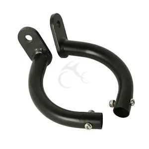 ブラックサドルバッグガードエリミネーターサポートブラケットハーレーツーリング1997-08に適合 Black Saddlebags Guard Eliminator Support Bracket Fit For Harley Touring 1997-08