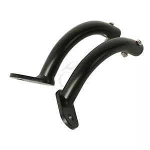 ブラックサドルバッグガードエリミネーターサポートブラケットハーレーツーリング1997-08に適合 Black Saddlebags Guard Eliminator Support Bracket Fit For Harley Touring 1997-08