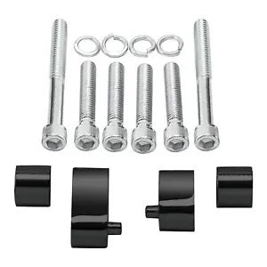3/4 インチドライバーフットボードスペーサー延長キットハーレーストリートグライド 2009-24 に適合 3/4" Driver Footboard Spacer Extension Kit Fit For Harley Street Glide 2009-24