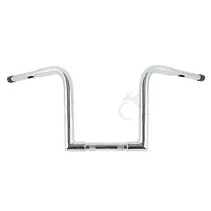 新しいカスタム エイプ ハンガー バー ファット 1-1/4 "12" ライズ ハンドルバー ハーレー スポーツスター XL用 New Custom Ape Hanger Bar Fat 1-1/4" 12" Rise Handlebar For Harley Sportster XL