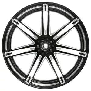 18 インチ フロント ホイール リム & デュアル ディスク ハブ ハーレー ツーリング ロード グライド 2008-2024 に適合 18" Front Wheel Rim & Dual Disc Hub Fit For Harley Touring Road Glide 2008-2024