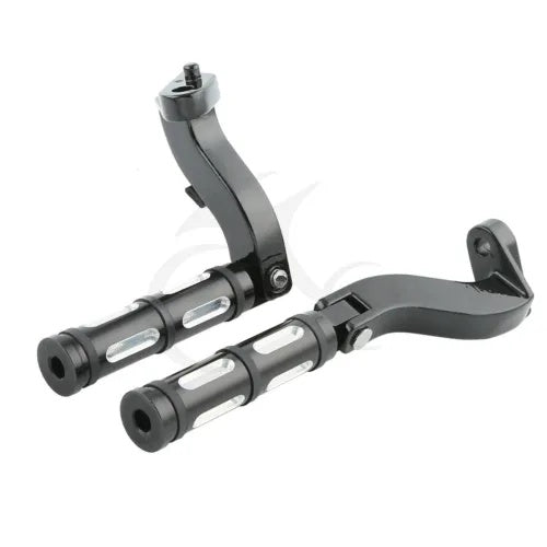 パッセンジャーフットペグフットレストマウントブラケットハーレーツーリングFLHR 1993-2024に適合 Passenger Foot Peg Footrest Mount Bracket Fit For Harley Touring FLHR 1993-2024