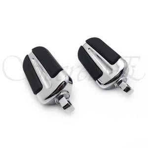 クローム フットペグレスト 84-17 ハーレー ソフテイル スリム FLS ソフテイル スリム S FLSS 用 Chrome FootPegs Rest For 84-17 Harley Softail Slim FLS Softail Slim S FLSS