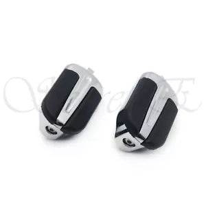 クローム フットペグレスト 84-17 ハーレー ソフテイル スリム FLS ソフテイル スリム S FLSS 用 Chrome FootPegs Rest For 84-17 Harley Softail Slim FLS Softail Slim S FLSS
