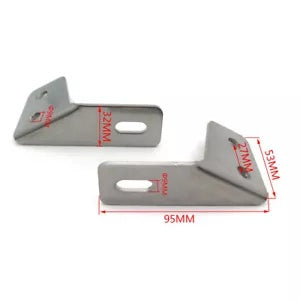 SE-フェンダーストラットプレートサドルバッグサポートブラケット修正ハーレーTouと互換性あり SE- Fender Struts Plate Saddlebag Support Bracket Fix Compatible With Harley Tou