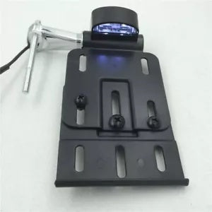 折りたたみ LED ライト サイド マウント ナンバー プレート ハーレー スポーツスター XL ダイナ 04-UP 用 Folding LED Light Side Mount License Plate For Harley Sportster XL Dyna 04-UP