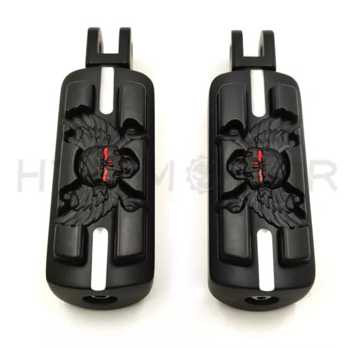 スカル パイレーツ フットペグ ハーレー 2018 以降 FXBB FXBR FXBRS FXLR 2019 用ペグ Skull Pirate Footpegs Peg For Harley 2018-later FXBB FXBR FXBRS FXLR 2019