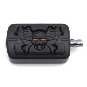 HTTMT- ブラック ゾンビ フットペグ シフター ペグ ハーレー ストリート ボブ FXDB SuperLow 1200 用 HTTMT- Black Zombie FootPeg shifter peg For Harley Street Bob FXDB SuperLow 1200