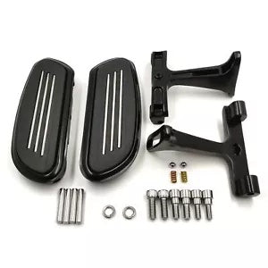 流線型パッセンジャーフットボードフロアボード取付ブラケット 93-19 ツーリングトライ用 Streamline Passenger Footboard Floorboard Mounting Bracket For 93-19 Touring Tri