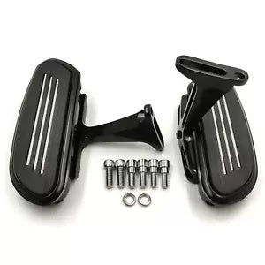 流線型パッセンジャーフットボードフロアボード取付ブラケット 93-19 ツーリングトライ用 Streamline Passenger Footboard Floorboard Mounting Bracket For 93-19 Touring Tri