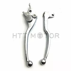 クローム ブレーキ クラッチ レバー ハンドコントロール 1989-2007 スズキ カタナ 600 750F 用 Chrome Brake Clutch Levers Hand Controls for 1989-2007 Suzuki Katana 600 750F