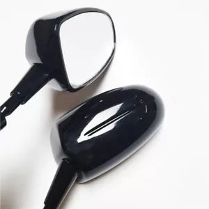 CBR NINJA ZX GSXR Katana HAYABUSA YZF R1 リアビュー用ブラックレーシングミラー Black Racing mirror for CBR NINJA ZX GSXR Katana HAYABUSA YZF R1 Rearview