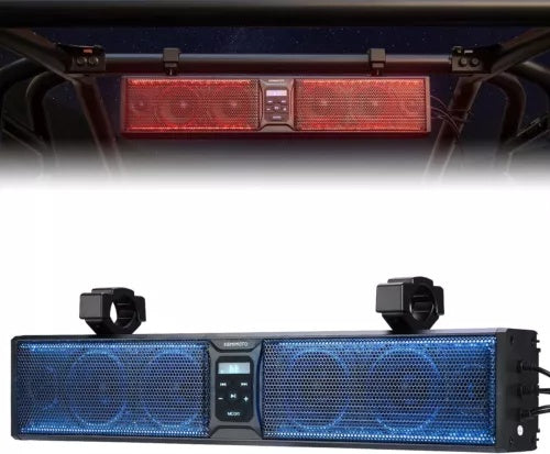 1PC 33/26IN ユニバーサル RGB ATV UTV サウンドバースピーカーワイヤレスマリンサウンドバー 1PC 33/26IN Universal RGB ATV UTV Sound Bar Speaker Wireless Marine Soundbar