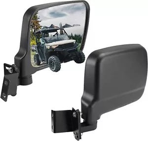 ポラリスレンジャー 500/570 フルサイズミッドサイズ/XP 900 用 UTV リアビューサイドミラー UTV Rear View Side Mirrors For Polaris Ranger 500/570 full-size mid-size/ XP 900