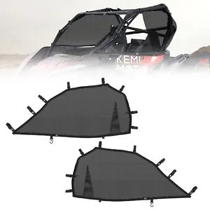 KEMIMOTO 左 + 右ウィンドウネットドアネット CFMOTO ZForce 950 2020-2024 用 KEMIMOTO Left+Right Window Nets Door Nets for CFMOTO ZForce 950 2020-2024