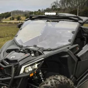 Can-Am マーベリック X3 /最大傷つきにくいフルフロントガラスタフ PC 2017-2024 用 For Can-Am Maverick X3 /Max Scratch Resistant Full Windshield Tough PC 2017-2024
