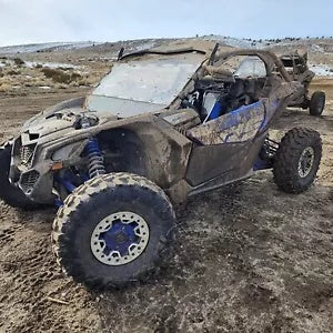 KEMIMOTO 下部ドアインサート Can Am Maverick X3 R ターボ 2017-2024 ハーフドア用 KEMIMOTO Lower Door Insert For Can Am Maverick X3 R Turbo 2017-2024 Half Doors
