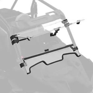 フリップアップ 3-IN-1 スプリットフロントガラスウィンドウ Polaris RZR XP 1000 Turbo 4 2019-23用 Flip Up 3-IN-1 Split Windshield Window for Polaris RZR XP 1000 Turbo 4 2019-23