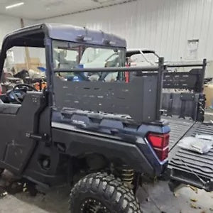 頑丈なリアカーゴラック ポラリスレンジャー XP 570/900/1000 クルー 2015-2025 用 Heavy Duty Rear Cargo Rack for Polaris Ranger XP 570/900/1000 Crew 2015-2025