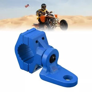 ブルー 1PC 7/8-9/8 インチ ATV フラグホイップマウントブラケットヤマハポラリスオートバイ用 Blue 1PC 7/8-9/8" ATV Flag Whip Mount Bracket for Yamaha Polaris Motorcycles