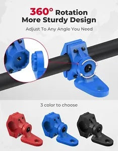 ブルー 1PC 7/8-9/8 インチ ATV フラグホイップマウントブラケットヤマハポラリスオートバイ用 Blue 1PC 7/8-9/8" ATV Flag Whip Mount Bracket for Yamaha Polaris Motorcycles