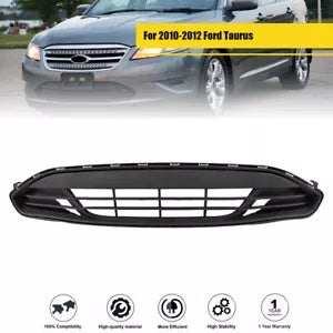 botjj Fit For 2010 2011 2012 Ford Taurus Front Bumper Lower Grille Black Trim Mesh