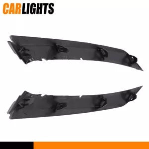 2018-22 トヨタ カムリ SE / XSE ペアフロントグリルブラックトリムモールディングに適合 Fit For 2018-22 Toyota Camry SE / XSE Pair Front Grille Black Trim Molding New