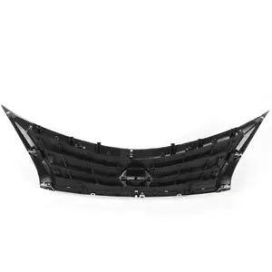 2013-15 日産アルティマクロームフロントバンパーグリルアッパーグリルアセンブリに適合 Fit For 2013-15 Nissan Altima Chrome Front Bumper Grille Upper Grill Assembly