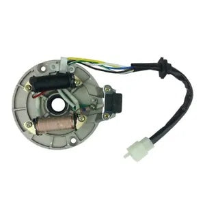 アポロ 70cc、125cc ダートバイクまたはその他のキックスターター エンジンのマグネット プレート ステーター Magneto plate stator on Apollo 70cc,125cc dirt bike or other kick starter engine