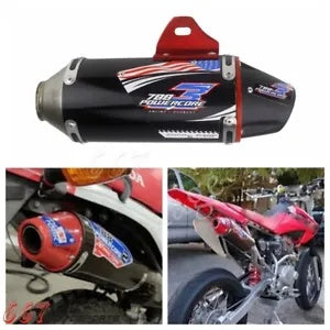 ホンダ CRF230F CRF150F 2003-2016 モトクロスデュアル排気管フルシステムキット For Honda CRF230F CRF150F 2003-2016 Motocross Dual Exhaust Pipes Full System Kit
