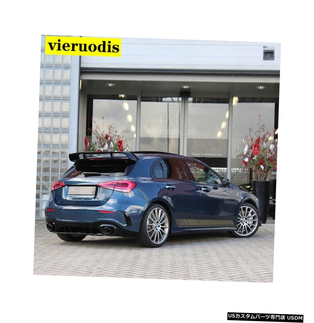 メルセデスAクラスW177リアスポイラーブラック塗装スポーツw177スポイラーA180 A200 A250 A45 2019+ for mercedes A class W177 rear spoiler Black painted sports w177 Spoiler A180 A200 A250 A45 2019+