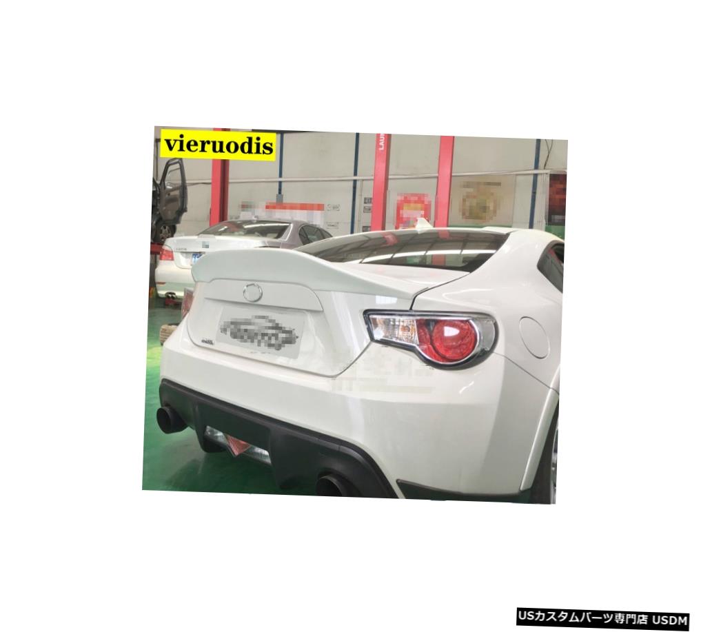 トヨタGT86 2012 2013 2014 2015のスバルBRZ車のテールトランクタイプFRPグラスファイバー素材ペイントレススポイラー for Subaru BRZ car tail trunk type FRP fiberglass material paintless spoiler for Toyota GT86 2012 2013 2014 2015