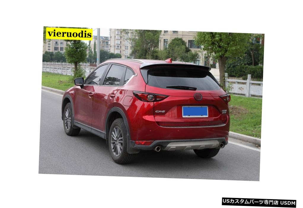 マツダCX-5 CX5 2017 2018 2019車のスポイラー黒と白のリアトランクブートウィングリアリップルーフスポイラーカースタイリング For Mazda CX-5 CX5 2017 2018 2019 Car Spoiler Black And White Rear Trunk Boot Wing Rear Lip Roof Spoiler Car Styling