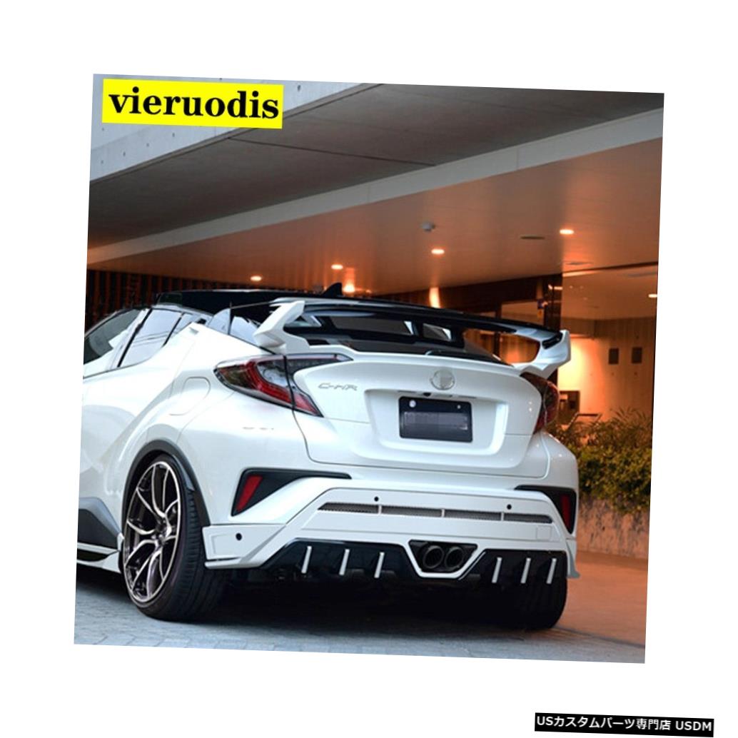 カースタイリング高品質ABS未塗装カラーリアスポイラートランクリップウイングトヨタCHR C-HR 2016 2017 2018 2019 Car Styling High Quality ABS Unpainted Color Rear Spoiler Trunk Lip Wing For Toyota CHR C-HR 2016 2017 2018 2019
