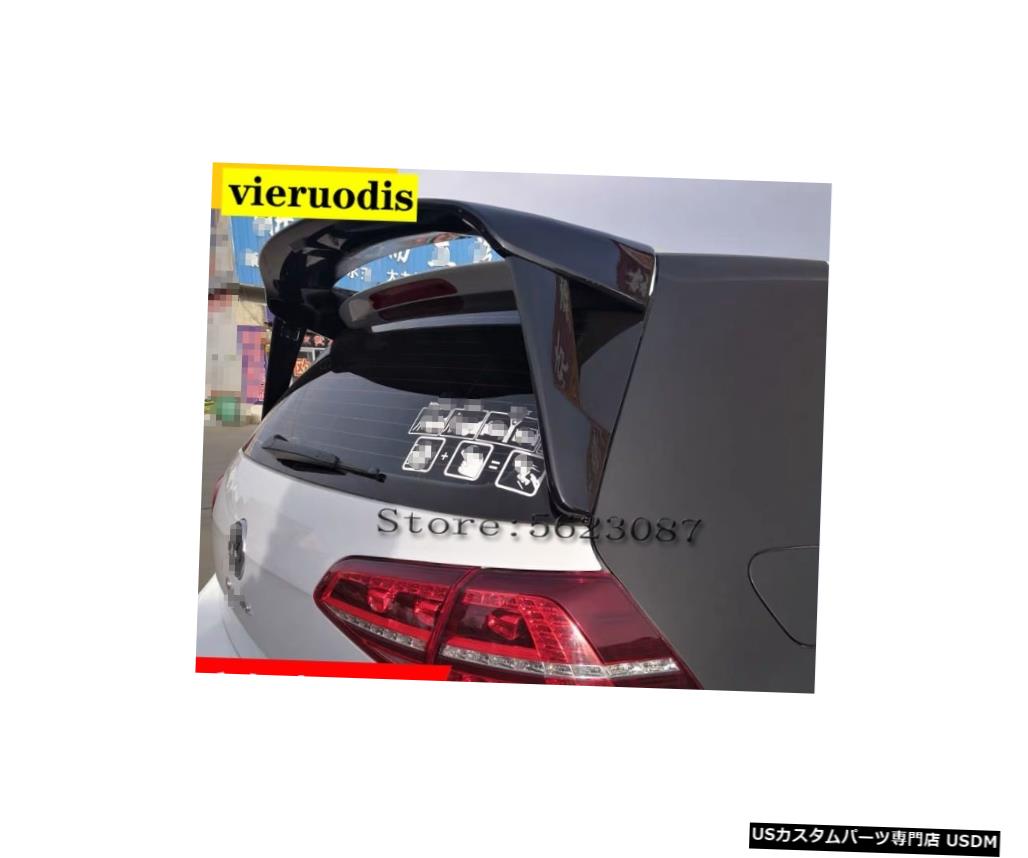 フォルクスワーゲンゴルフ7 MK7スポイラー2014-2018 mk7.5高品質ABS材料車のテールブラックリアスポイラー for Volkswagen GOLF 7 MK7 spoiler 2014-2018 mk7.5 high quality ABS material car tail black rear spoiler