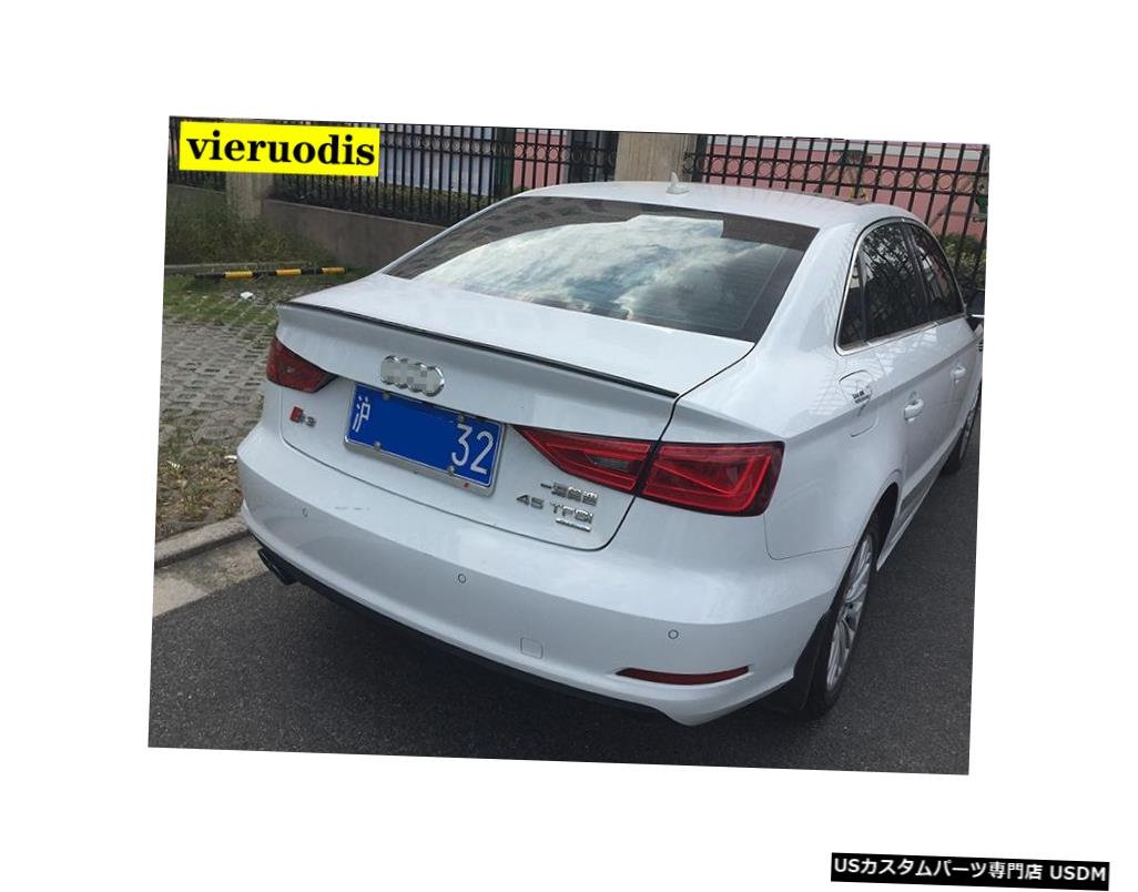 ABSプラスチック塗装カラーテールウィングプライマーカラーリアスポイラー1ピースアウディA3スポイラー2013 2014 2015 2016 2017 2018 2019 ABS Plastic Painted Color Tail Wing Primer Color Rear Spoiler 1Pcs For Audi A3 Spoiler 2013 2014 2015 2016 2017 2018 2019