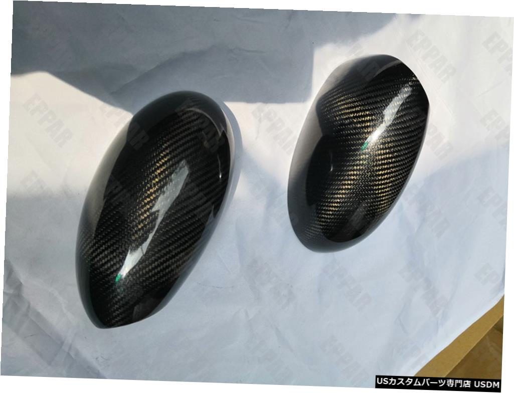 2002-2006ミニクーパーS R53のカーボンファイバーサイドミラーカバー Carbon Fiber Side Mirror Covers for 2002-2006 Mini Cooper S R53