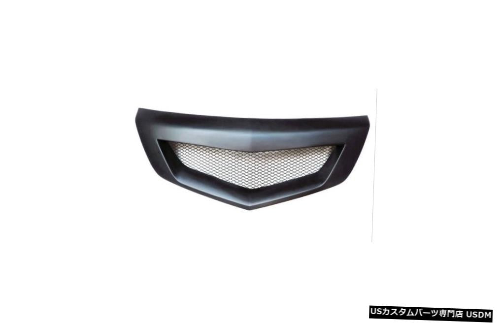 2009-2011アキュラTL 2010の未塗装ガラス繊維フロントメッシュグリルグリル Unpainted Fiberglass Front Mesh Grille Grill for 2009-2011 Acura TL 2010
