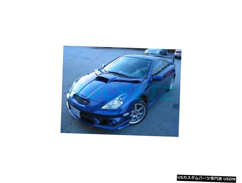 カーボンファイバーフードボンネットスポイラーカナード2000-2005トヨタセリカ2001 2003 Carbon Fiber Hood Bonnet Spoilers Canards for 2000-2005 Toyota Celica 2001 2003