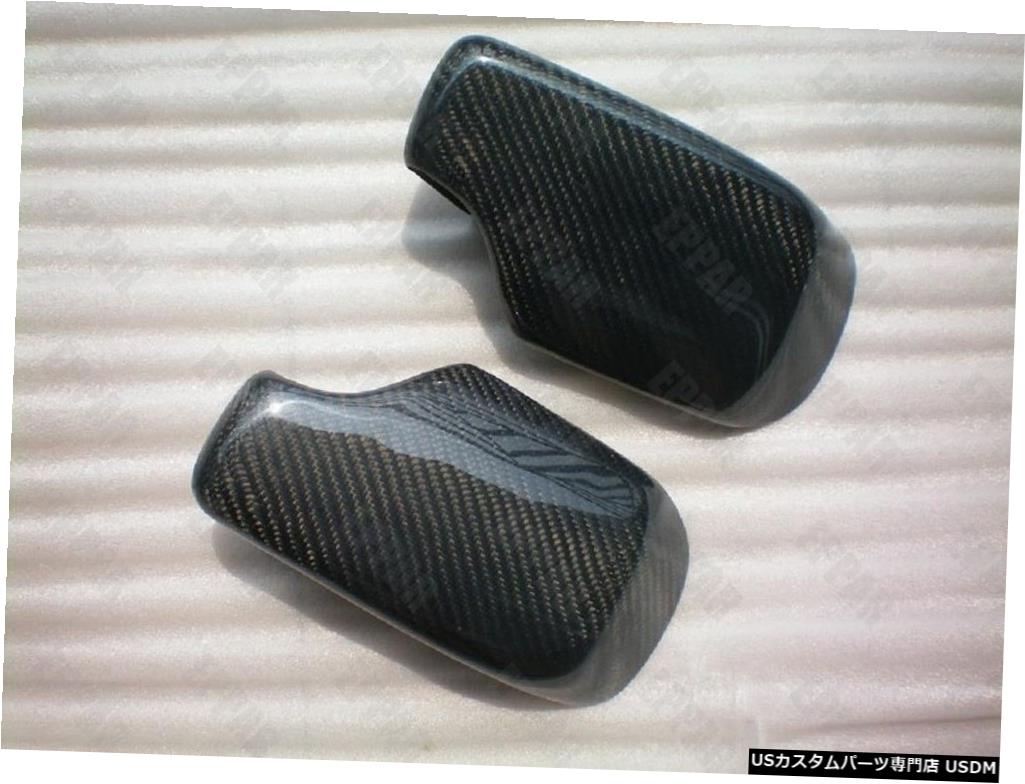 1998-2005 BMW E46セダン/ 1996-2003 BMW E39 5シリーズ用カーボンファイバーサイドミラーカバー Carbon Fiber Side Mirror Covers for 1998-2005 BMW E46 Sedan /1996-2003 BMW E39 5 Series