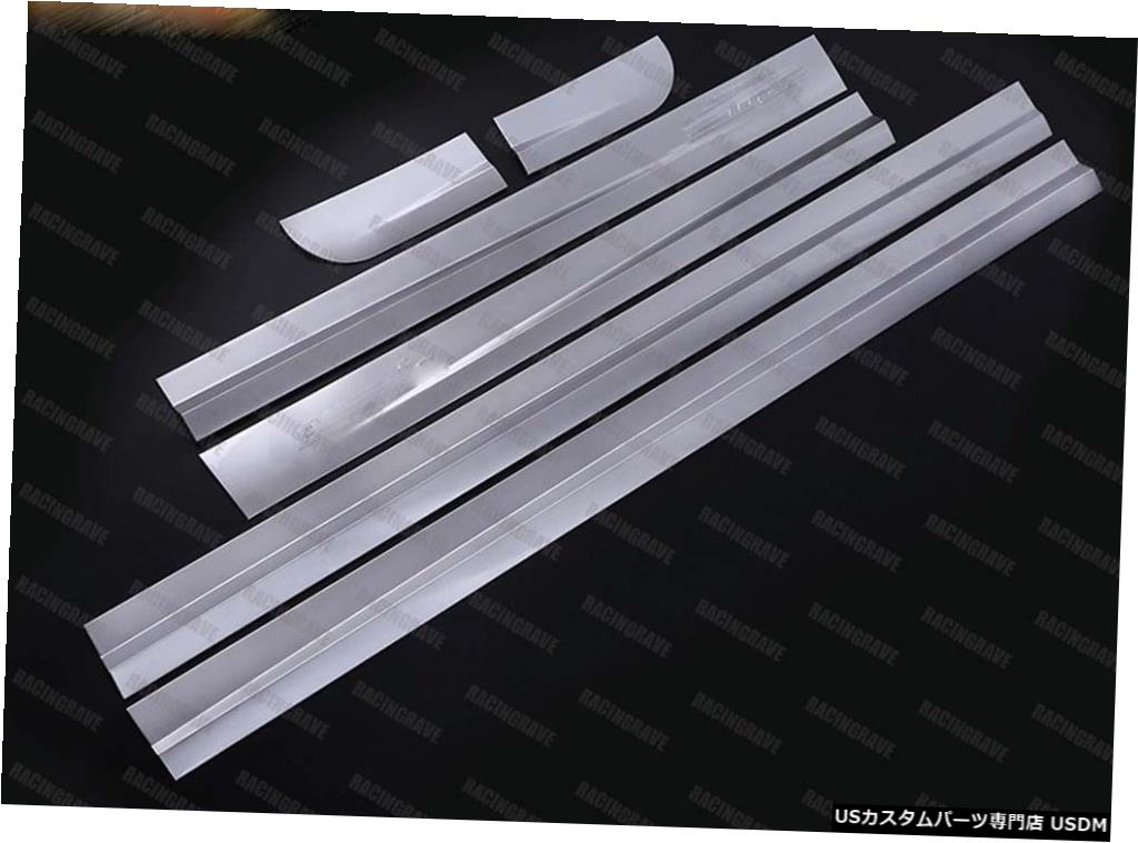 2016-2018マセラティレバンテ2017のクロームドアアンチクラッシュ装飾パネル Chrome Door Anti Crash Decorative Panels for 2016-2018 Maserati Levante 2017
